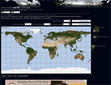 Tablet Screenshot of calculatedearth.com